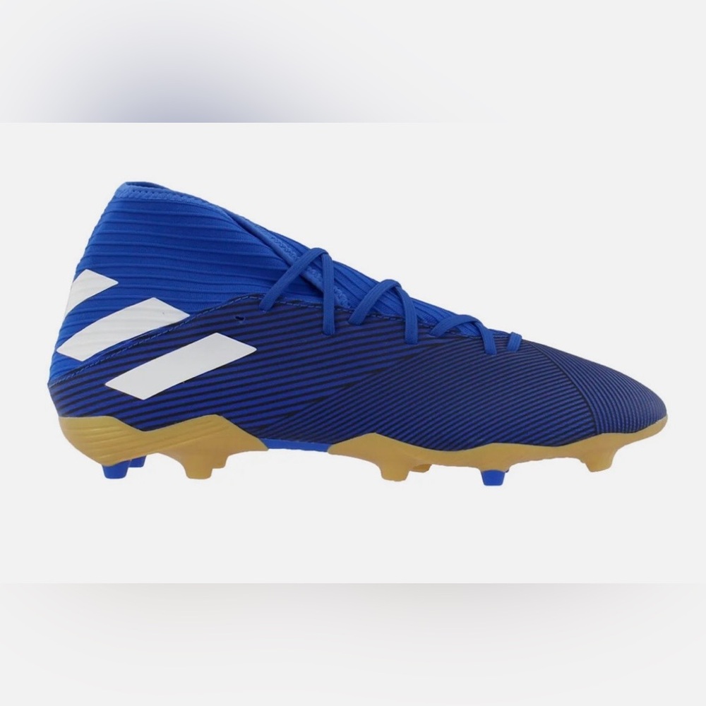 BNWT Adidas Nemezix 19.3 Royal Blue and Gold Soccer Cleats